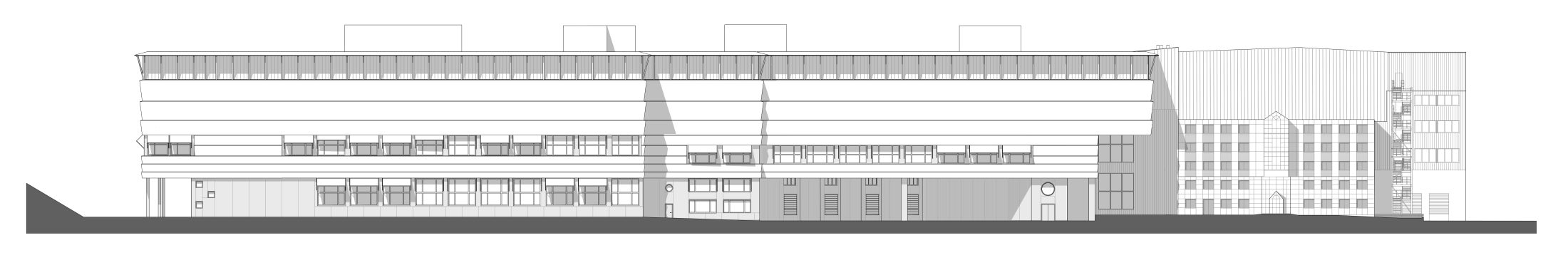 Atelier Ilex, Fassadenwettbewerb Züger Frischkäse in Oberbüren, SG
